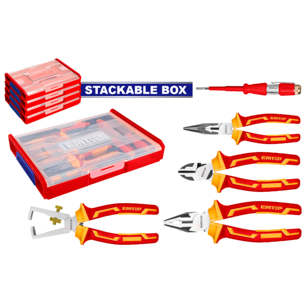 Juego de herramientas aisladas 9 piezas